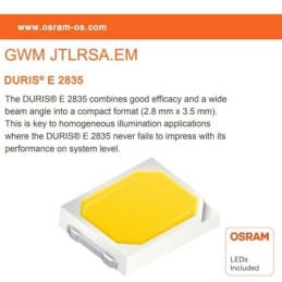 LED Einbauleuchte 30W Kreisförmig - OSRAM CHIP DURIS E 2835