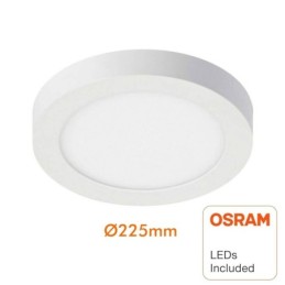 LED Deckenrunde Oberfläche 20W - OSRAM CHIP DURIS E 2835