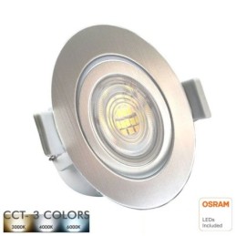 LED Strahler Downlight Schwenkbar Rund Weiches Gold 7W - CCT