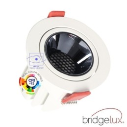 LED Strahler Downlight LED 5W - 8W - 12W Weiss - Bridgelux Chip - UGR11 - CCT - CRI+92