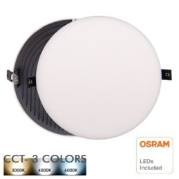 LED Einbauleuchte 24W Frameless QUASAR - OSRAM CHIP DURIS E 2835 - CCT