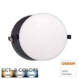 LED Einbauleuchte 18W Frameless QUASAR - OSRAM CHIP DURIS E 2835 - CCT