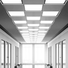 PACK 10 LED Panel 60x60 40W Weisser Rahmen - CCT