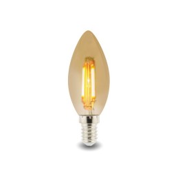 LED Lampe Kerze Glühfaden 4W E14 C37 - Dimmbar
