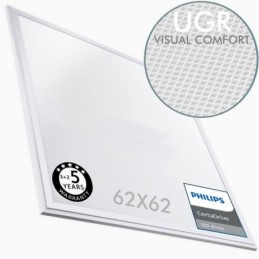 Panel LED 62x62 44W Philips CertaDrive UGR17