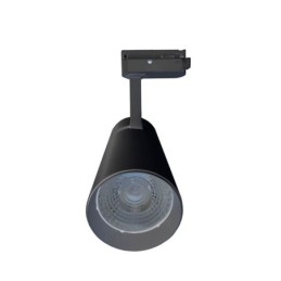 LED Strahler 30W MAYA Schwarz 1-Phasen-Stromschienen DOB Driverless