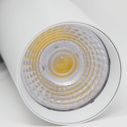 LED Strahler 30W MAYA Weiss 1-Phasen-Stromschienen DOB Driverless