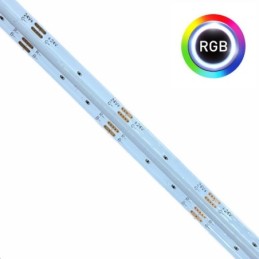 LED-Streifen 24V RGB | 5m | COB| 624 LED/m | 1650Lm/m | 18W/M | IP20