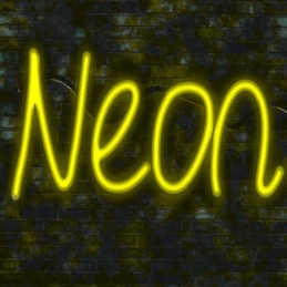LED Neon Flex 8W 12V Rolle 25m 8mm Gelb