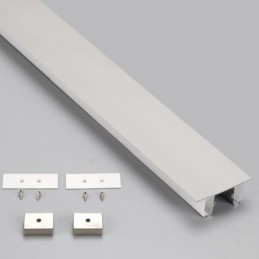 Profil Aluminium doppelte Lichtleiste - 2 Meter