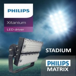 LED-Flutlicht 240W PHILIPS Xitanium STADIUM MATRIX Bridgelux Chip - Treiber Philips