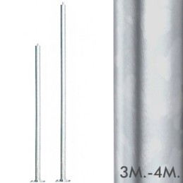 Mastarm URBAN - Verzinkt - 3 Meter - 4 Meter - 60 mm Spitze