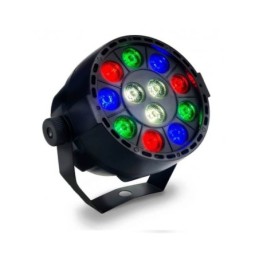 LED Strahler Mini PAR 36W MONTANA RGB + Weiss - DMX