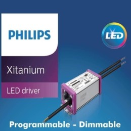 Treiber Dimmbarer programmierbarer XITANIUM Philips für LED euchten bis 100W - 1050 mA - 5 Jahre Garantie