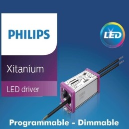 Treiber Dimmbarer programmierbarer XITANIUM Philips für LED euchten bis 65 W - 1050 mA - 5 Jahre Garantie