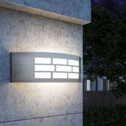 LED Wandleuchte Aussenbereich GOTHENBURG INOX für E27 Lampen IP44