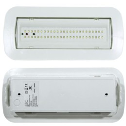 4W LED Notlicht Decke + Option + Kit Dauerlicht - IP65
