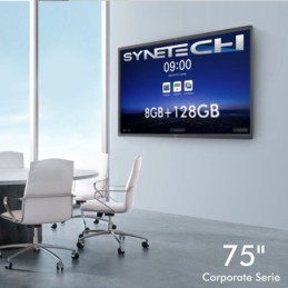 Interaktiver elektronischer LED-Whiteboard-Bildschirm - 75" - Synetech cobranding MAXHUB – Corporate Serie - 8GB+128GB