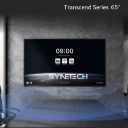 Interaktiver elektronischer LED-Whitildschirm - 65" - Synetech cobranding MAXHUB – Transcend Serie - PCAP - 8GB+128GB