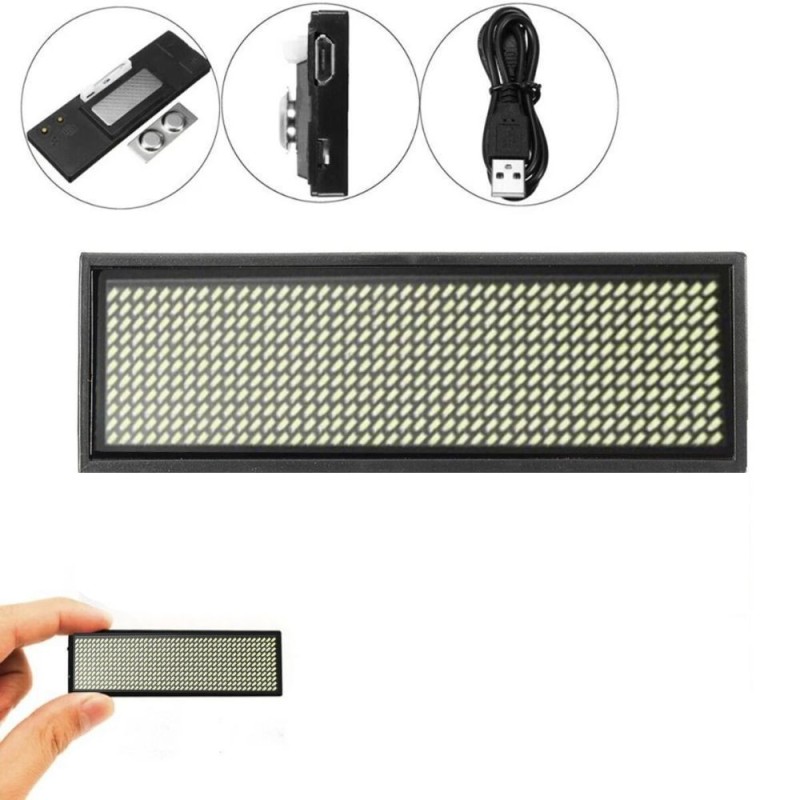 Micro Display LED DC 3.6V weiss