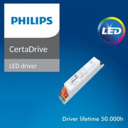 LED Feuchtraumleuchte Integrierten 50W Philips Driver COREPLUS - CCT - 150cm