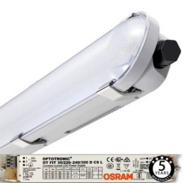 LED Feuchtraumleuchte Integrierten 40W OSRAM DRIVER - 120cm