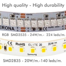 Linearlampe Pendelleuchte LED RGB+WHITE - MÜNCHEN SCHWARZ - 0,5m - 1m - 1,5m - 2m - IP54