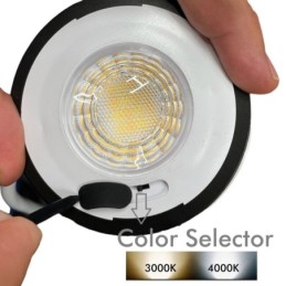 LED Strahler Downlight SLED 6W -Dimmbar - IP66 - Kreisweiss - CCT - Speziell Badezimmer - Aussenbereich