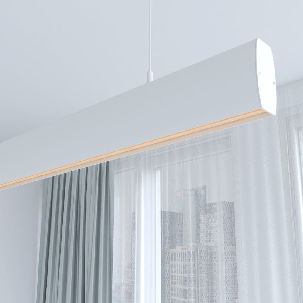 Plafoniera LED lineare - LOLA Rosso pomodoro- 0.5m - 1m - 1.5m - 2m