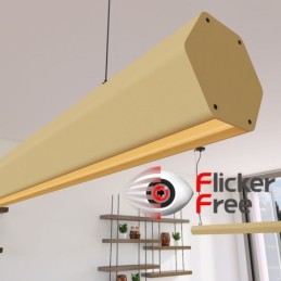 Linearlampe Pendelleuchte LED - PACO Elfenbein - 0,5 m - 1m - 1,5m - 2m