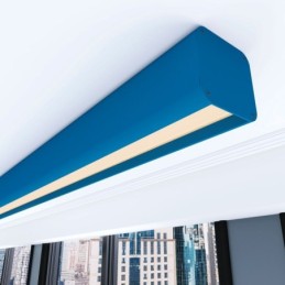 Lineare LED - Deckenaufbauleuchte - ANTONIUS Azurblau - 0,5 m - 1m - 1,5m - 2m
