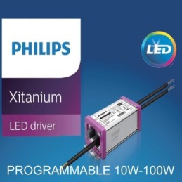 LED Strassenleuchte 100W CAPRI Philips Driver Programmierbar SMD5050 240Lm/W