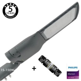 LED Strassenleuchte 150W CAPRI Philips Driver Programmierbar SMD5050 240Lm/W