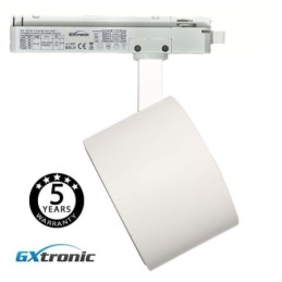 LED Strahler 40W - 34W ODENSE Weiss GXTronic Treiber 1-Phasen Schienensystem - CRI+92