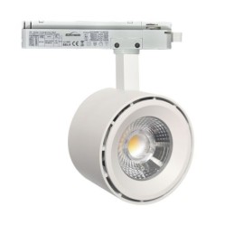 LED Strahler 40W - 34W ODENSE Weiss GXTronic Treiber 1-Phasen Schienensystem - CRI+92