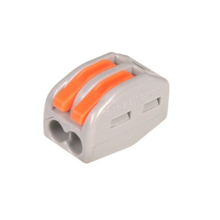 Schnellverbinder – 2 Eingänge – PCT-212 für Elektrokabel - 0.08-4mm²