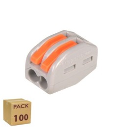 Schnellverbinder – 2 Eingänge – PCT-212 für Elektrokabel - 0.08-4mm²