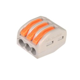 Schnellverbinder – 3 Eingänge – PCT-212 für Elektrokabel - 0.08-4mm²