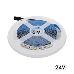 LED Stripe 24V | 204xLED/m | 5m | SMD3014 |3400Lm | 34W/M | IP20 | HIGH LUMENS