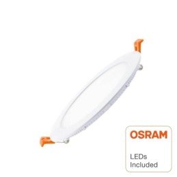 LED Einbauleuchte 8W Kreisförmig - OSRAM CHIP DURIS E 2835